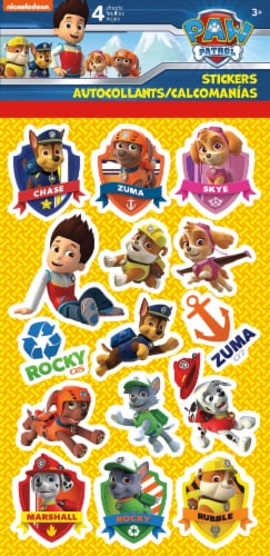 Nickelodeon® Paw Patrol® Sticker Sheets Perspective: front