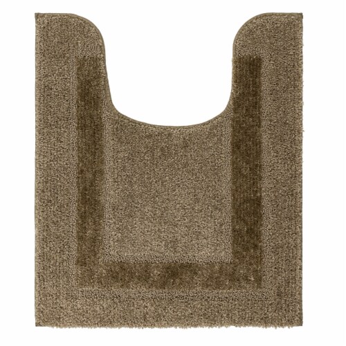 Mohawk Home Beige Bathroom Rug 20x24 Perspective: front