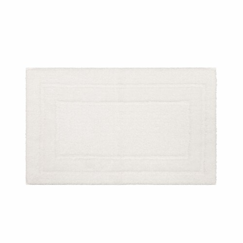 Mohawk Home White Bathroom Rug 20x34 Perspective: front