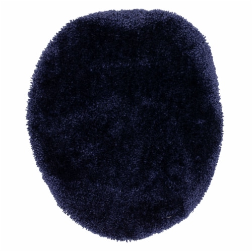 Mohawk Bath Rug - Medieval Blue Perspective: front