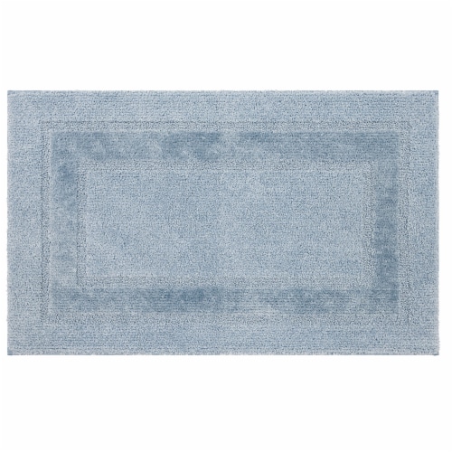 Mohawk Home Ashley Blue Bath Rug Perspective: front