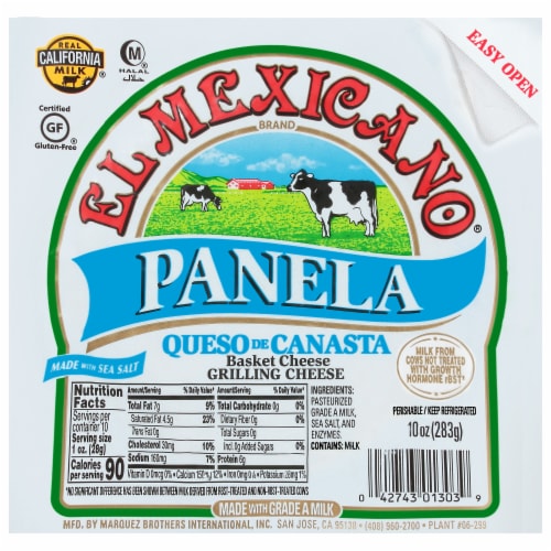 El Mexicano® Queso de Canasta Panela Perspective: front