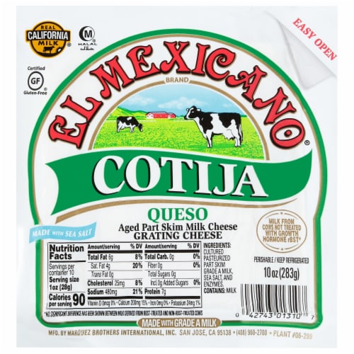 El Mexicano Cotija Perspective: front