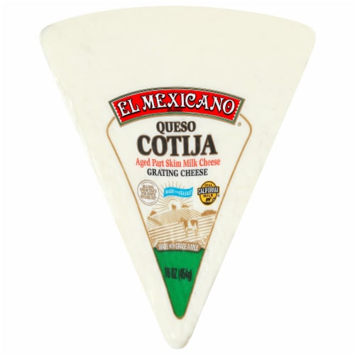 El Mexicano Queso Cotija Triangle Perspective: front