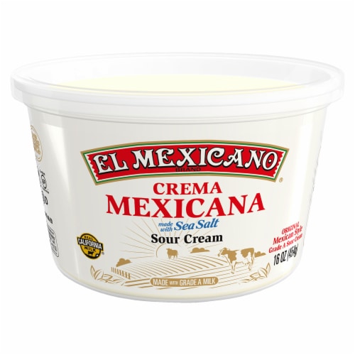 Sour creams with Mexican-style flavors