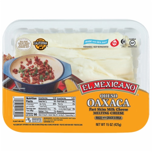 El Mexicano Queso Oaxaca Tray Perspective: front