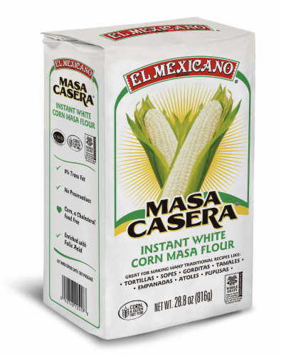 El Mexicano® Masa Casera® Instant White Corn Masa Flour Perspective: front