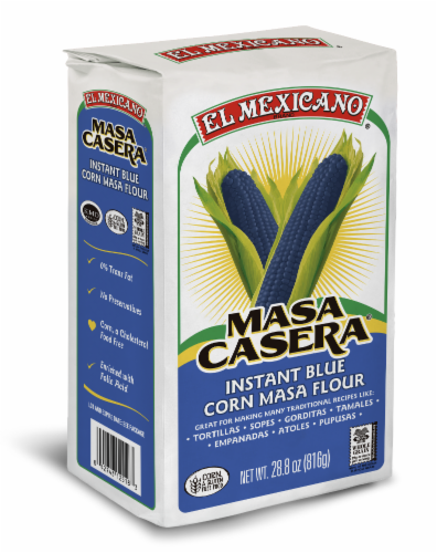 El Mexicano® Masa Casera® Instant Blue Corn Masa Flour Perspective: front