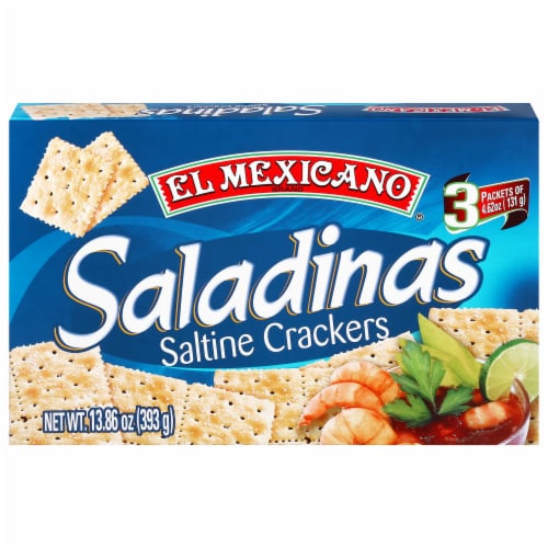 El Mexicano® Saladinas Saltine Crackers Perspective: front