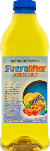 Sueromax Fruit Punch Oral Electrolyte Solution Perspective: front