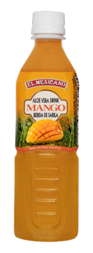 El Mexicano® Mango Aloe Vera Drink Perspective: front