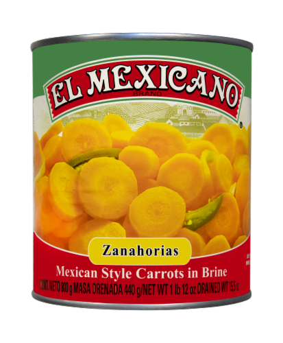El Mexicano Mexican Style Carrots in Brine Perspective: front