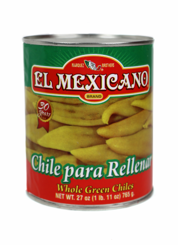 El Mexicano® Whole Green Chiles Perspective: front