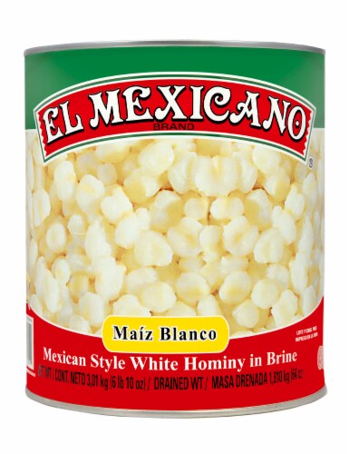 El Mexicano® Mexican Style Hominy Perspective: front