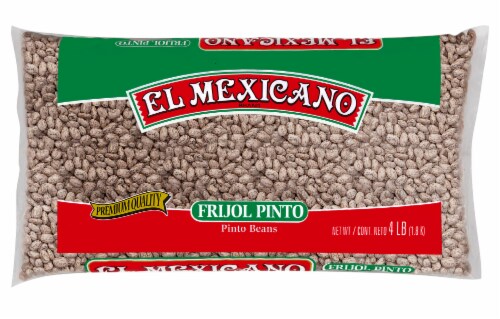 El Mexicano Frijol Pinto Beans Perspective: front