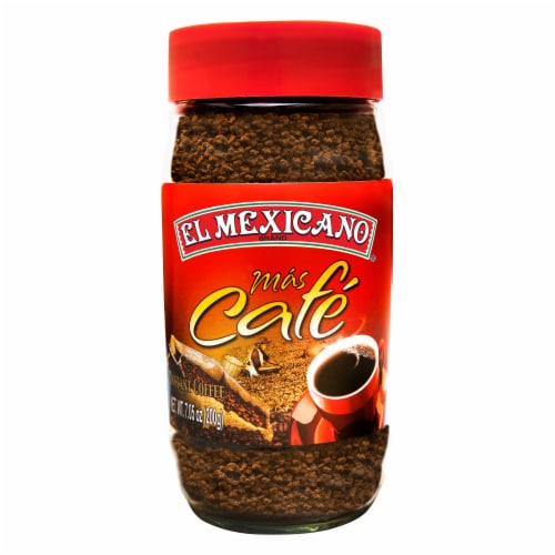 El Mexicano® Mas-Cafe Instant Coffee Perspective: front