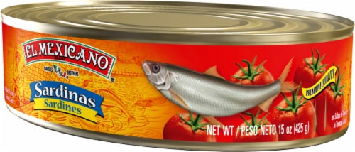 El Mexicano Sardines in Tomato Sauce Perspective: front