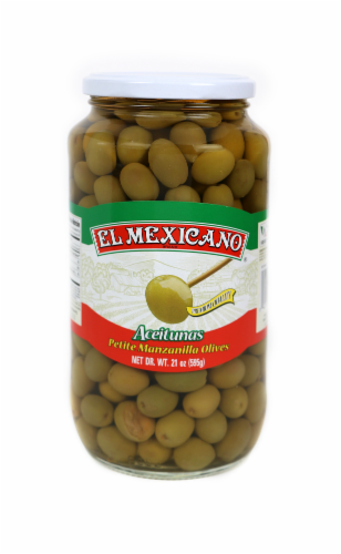 El Mexicano Green Olives, 21 oz - Fry’s Food Stores