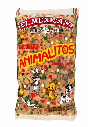 El Mexicano® Galletas Animalitos Animal Cookies Perspective: front