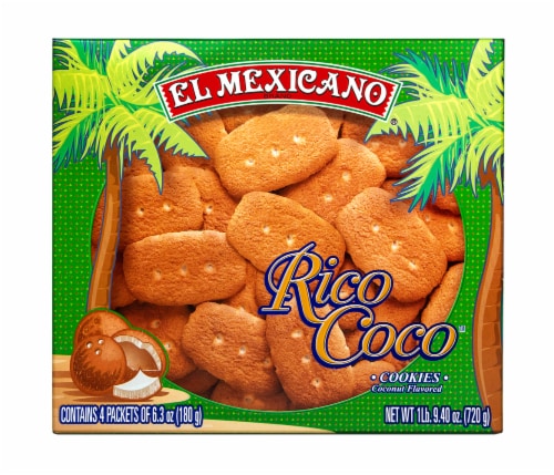 El Mexicano Rico Coco Cookies Perspective: front
