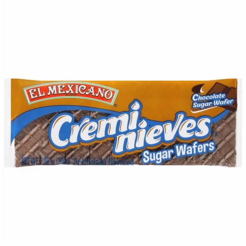 El Mexicano Chocolate Cremi Nieves Sugar Wafers Perspective: front