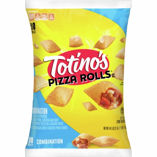 Totino's Combination Pizza Rolls 90 Count Perspective: front