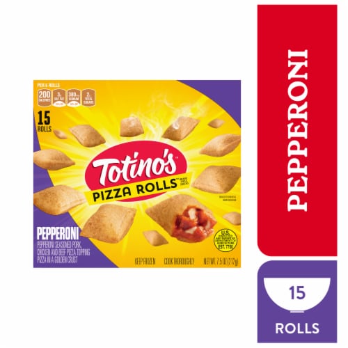 Totino's™ Pepperoni Pizza Rolls Perspective: front