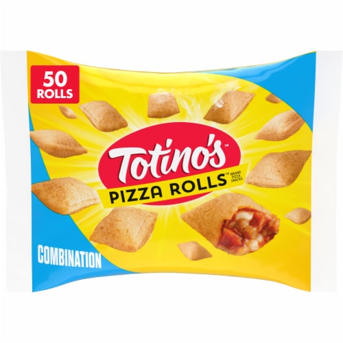 Totino's Pizza Rolls Combination Flavored Frozen Snacks Perspective: front