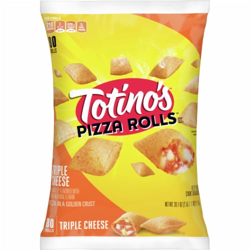 Totino's™ Triple Cheese Frozen Pizza Rolls Perspective: front
