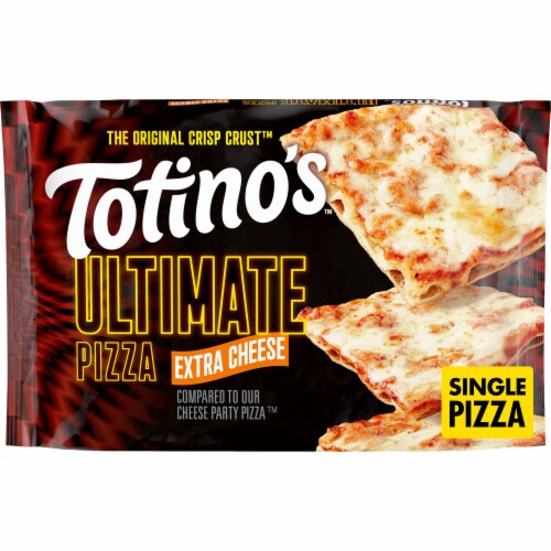 Totino's Ultimate Pizza Extra Cheese Thin Crust Frozen Pizza Perspective: front