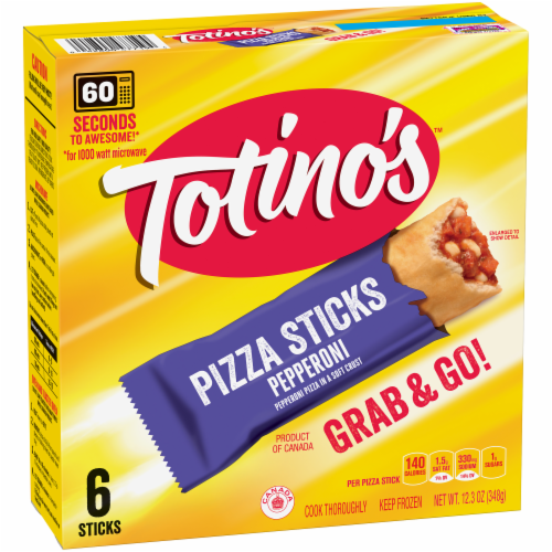 Totino's Pepperoni Pizza Sticks Perspective: front