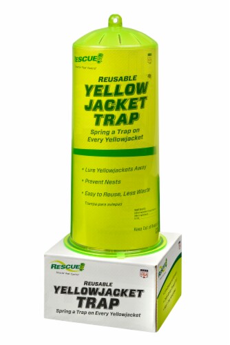 Rescue!® Reusable Yellow Jacket Trap Perspective: front