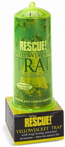 Sterling Rescue! Yellow Jacket Trap Perspective: front