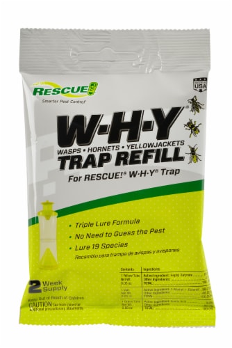 Rescue!® W-H-Y® Insect Trap Refill Kit Perspective: front