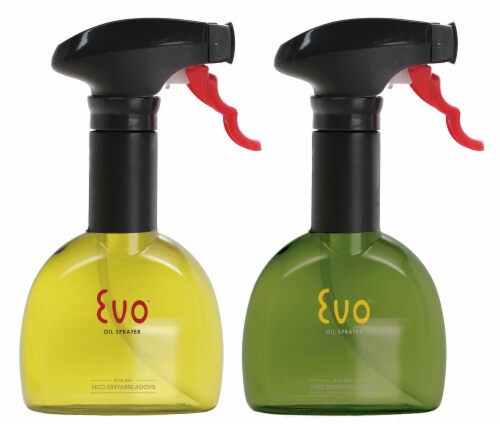 EVO Oil Sprayers - 2 pk - Yellow/Green Perspective: front