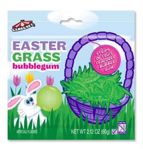 Carousel® Easter Grass Bubble Gum Perspective: front