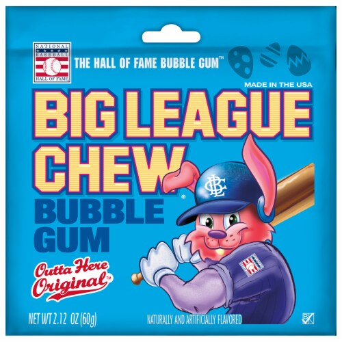 Big League Chew Easter Bubble Gum Perspective: front