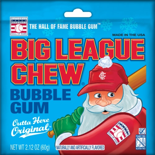 Big League Chew Christmas Gum Perspective: front