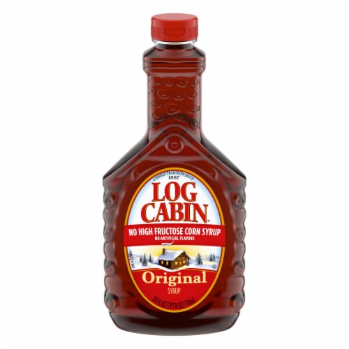 Log Cabin Original Syrup Perspective: front