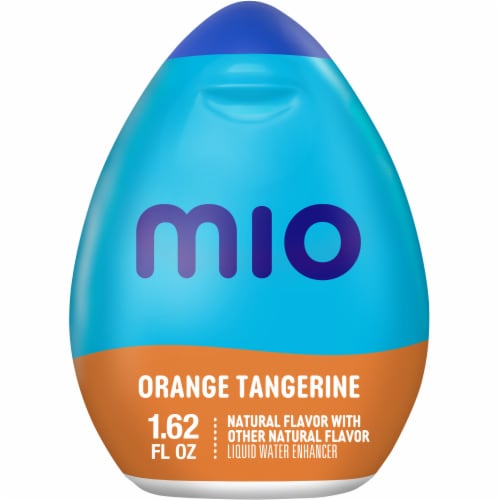 Mio Vitamins Orange Tangerine Naturally Flavored Liquid Water Enhancer Perspective: front