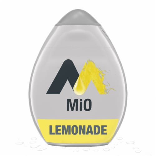 MiO Lemonade Liquid Water Enhancer Water Flavoring Drink Mix 1.62 fl. oz. Bottle Perspective: front