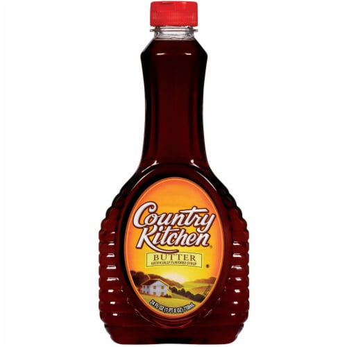Country Kitchen Butter Flavored Syrup Perspective: front