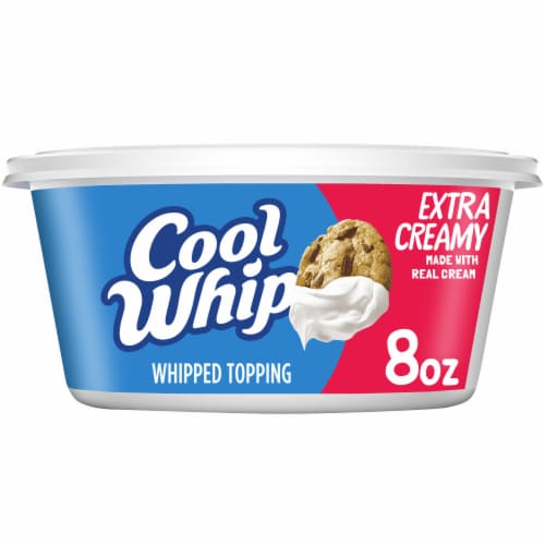 Cool Whip Extra Creamy Whipped Cream Topping Perspective: front