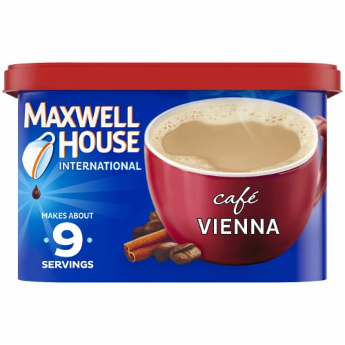 Maxwell House International Vienna Cafe-Style Instant Coffee Beverage Mix