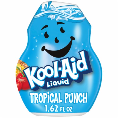 Kool-Aid Liquid Tropical Punch Naturally Flavored Soft Drink Mix Perspective: front