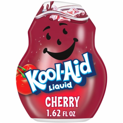 Kool-Aid Liquid Cherry Artificially Flavored Soft Drink Mix Perspective: front