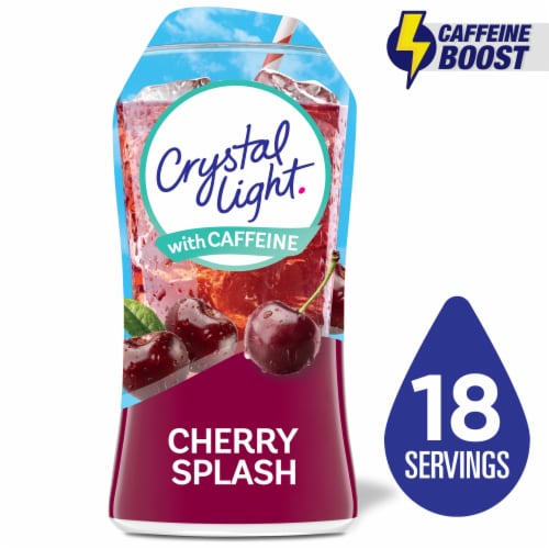 Crystal Light Zero Sugar Cherry Splash Water Enhancer Bottle