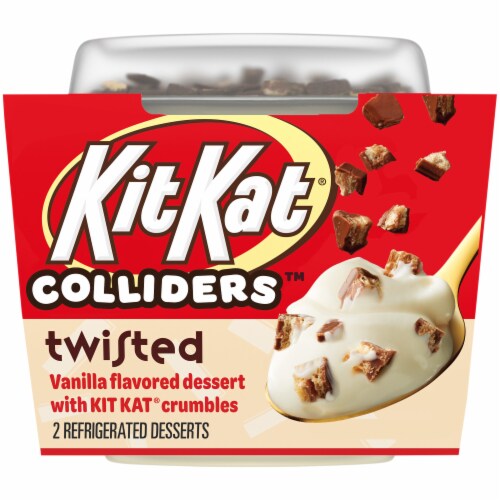 COLLIDERS™ Twisted KIT KAT® Refrigerated Dessert Perspective: front
