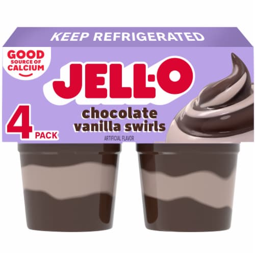 Save on Jell-O Original Gelatin Snack Cups Strawberry - 4 ct Order Online  Delivery