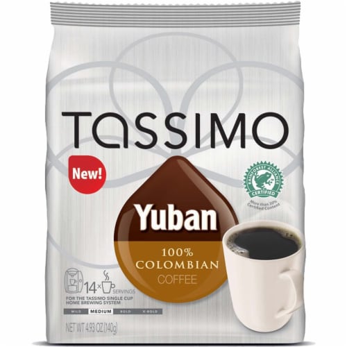 Tassimo Jacobs Espresso, Rainforest Alliance Certified, 5 x 16 T-Discs